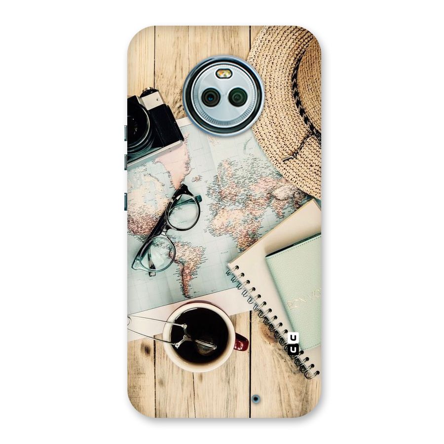 Camera Notebook Back Case for Moto X4