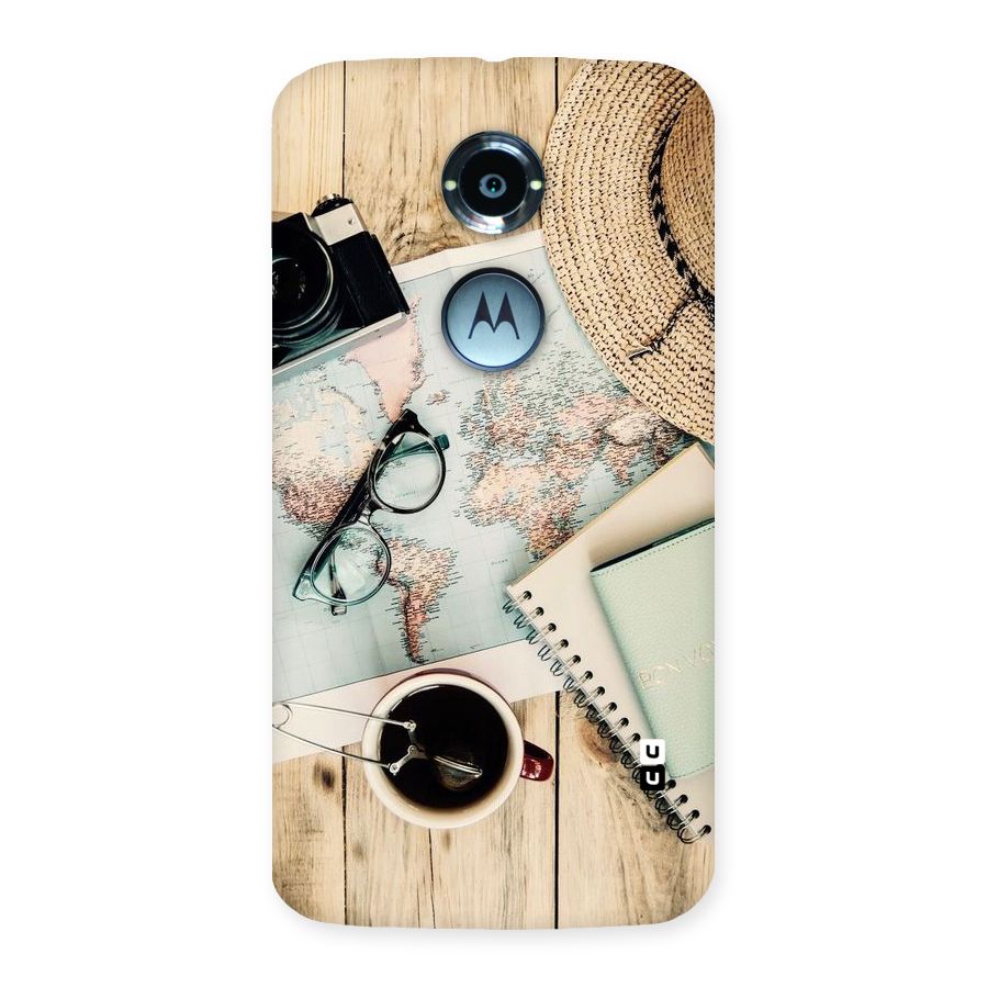 Camera Notebook Back Case for Moto X 2nd Gen