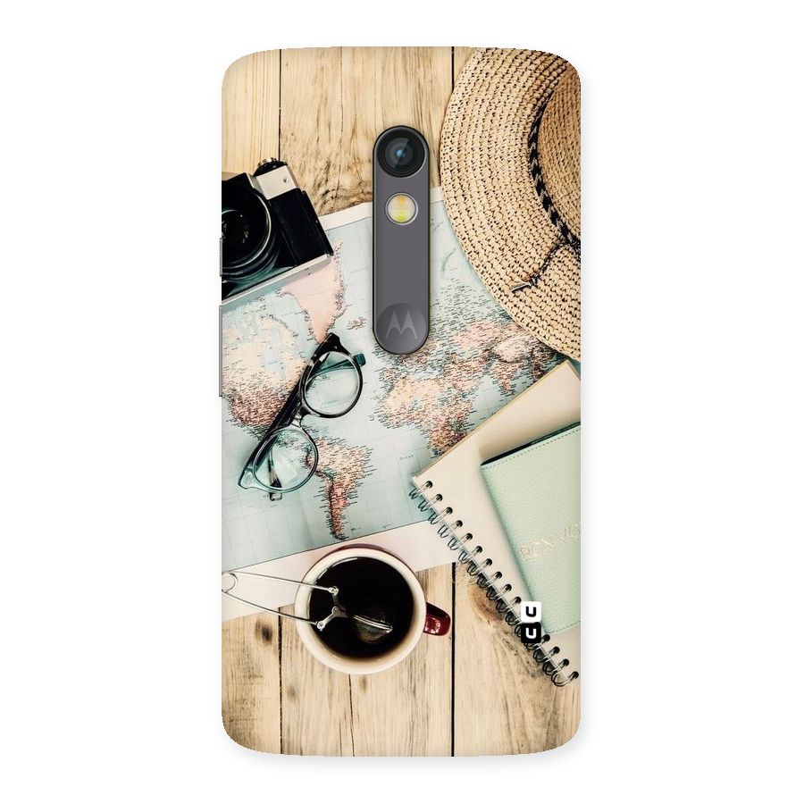 Camera Notebook Back Case for Moto X Play