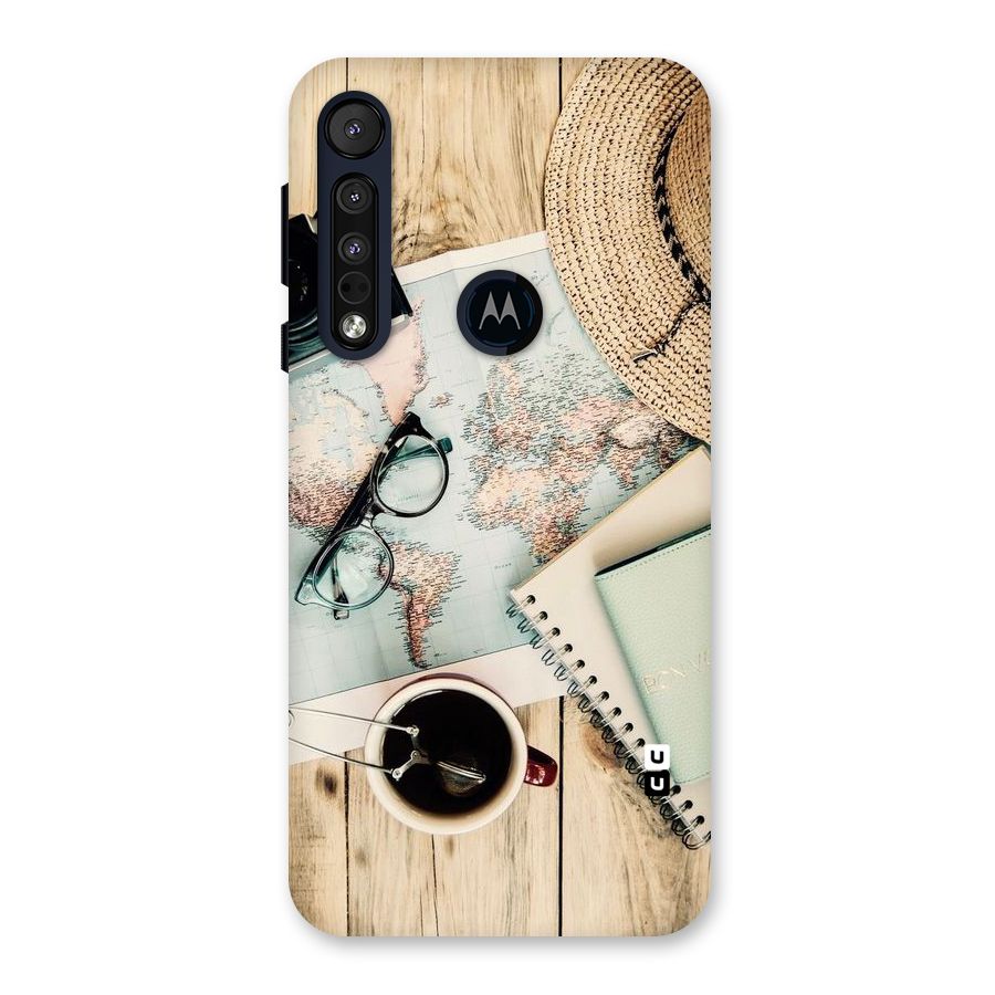 Camera Notebook Back Case for Motorola One Macro