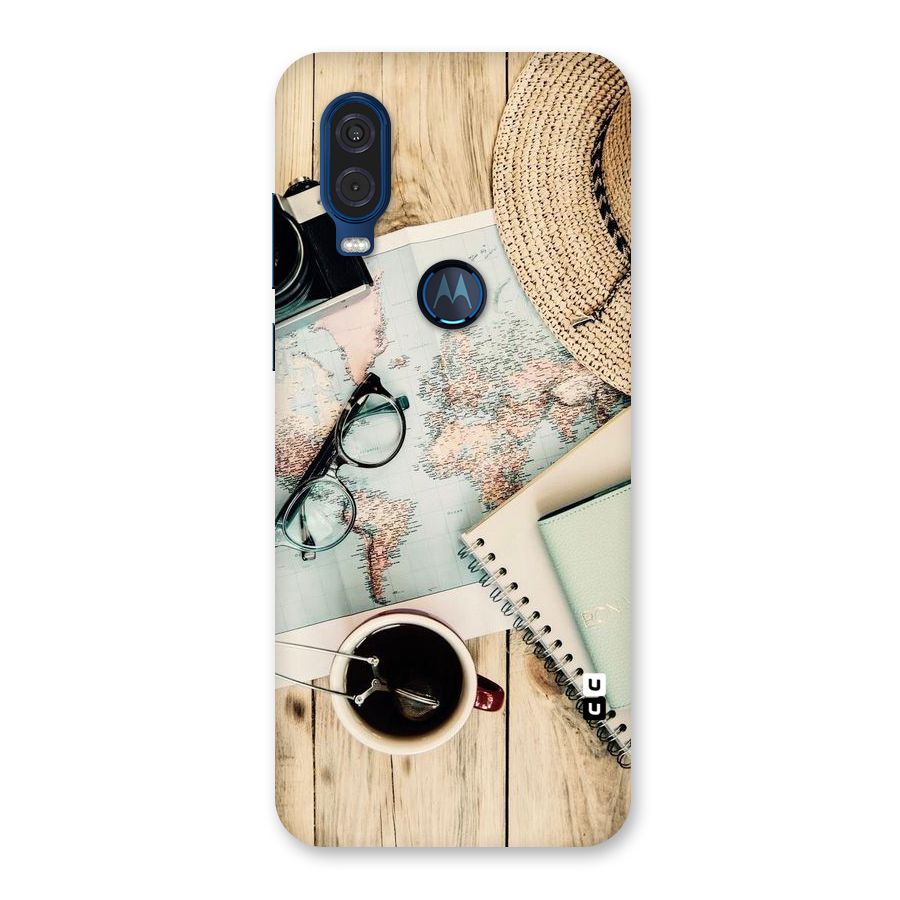 Camera Notebook Back Case for Motorola One Vision