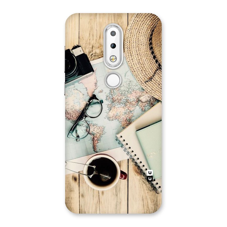 Camera Notebook Back Case for Nokia 6.1 Plus