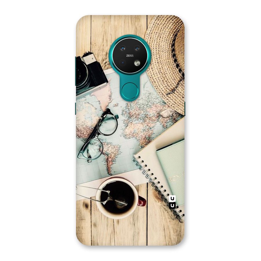 Camera Notebook Back Case for Nokia 7.2