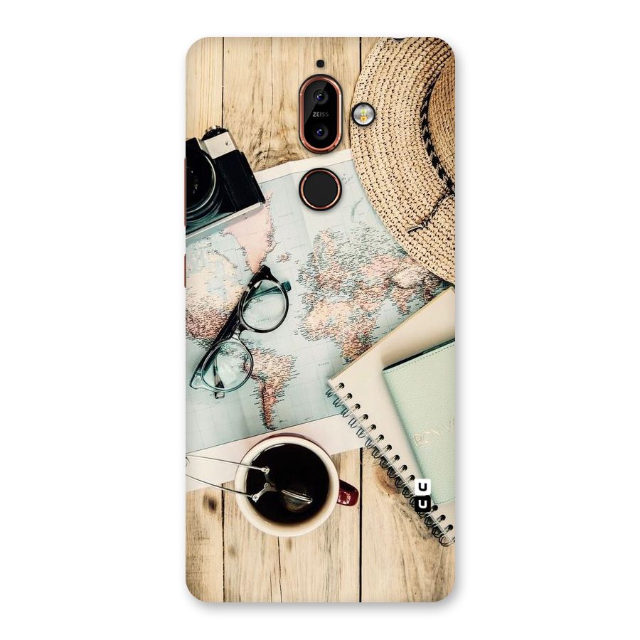 Camera Notebook Back Case for Nokia 7 Plus