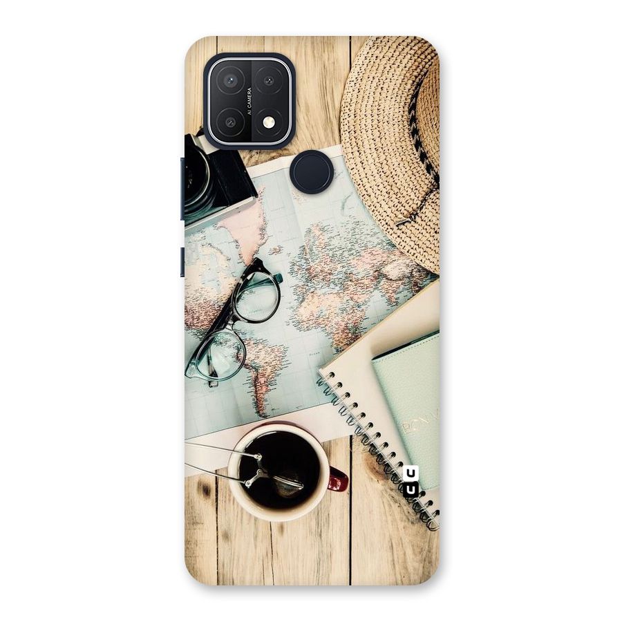 Camera Notebook Back Case for Oppo A15s