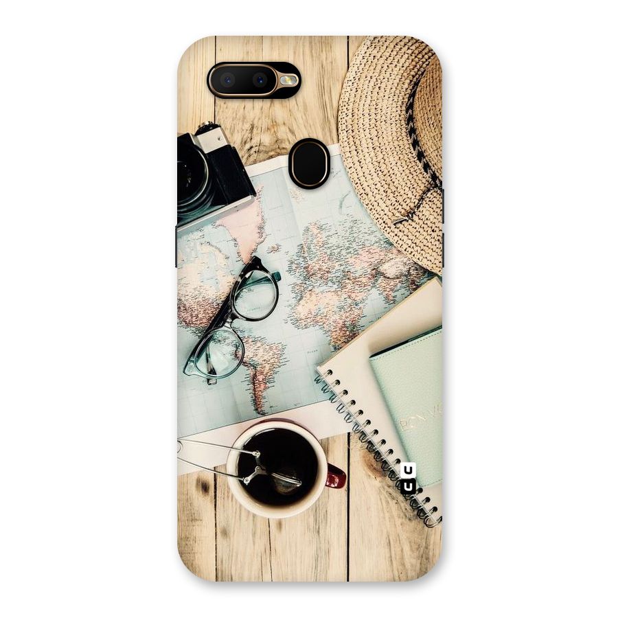 Camera Notebook Back Case for Oppo A5s