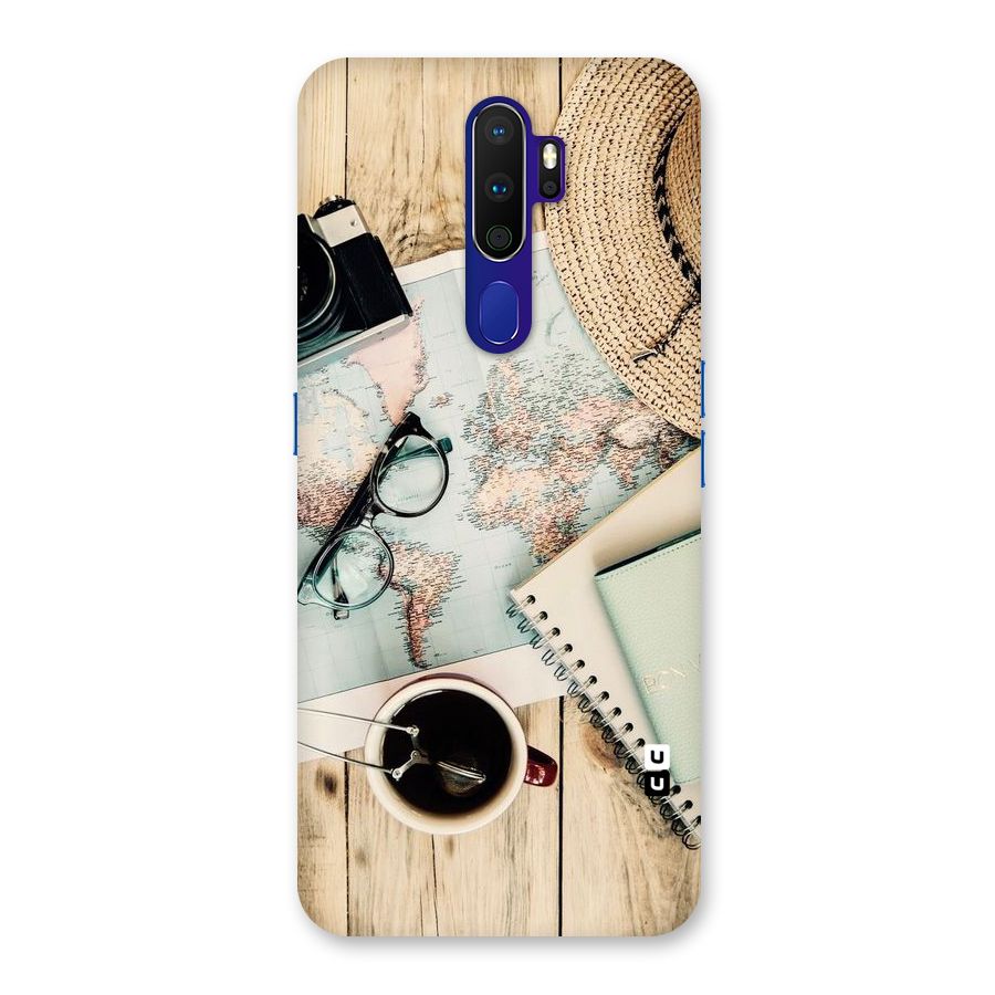 Camera Notebook Back Case for Oppo A9 (2020)