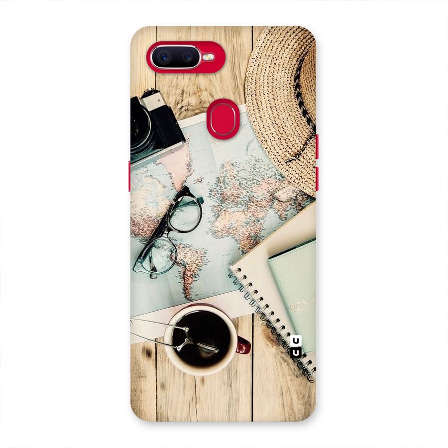 Camera Notebook Back Case for Oppo F9 Pro