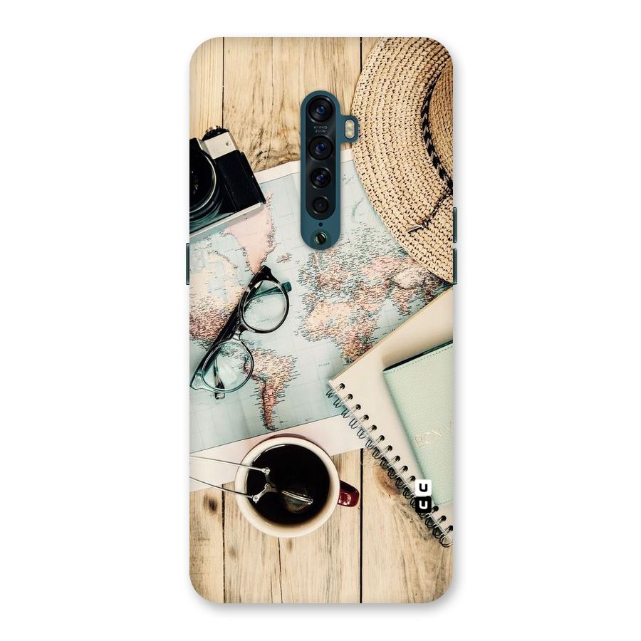 Camera Notebook Back Case for Oppo Reno2