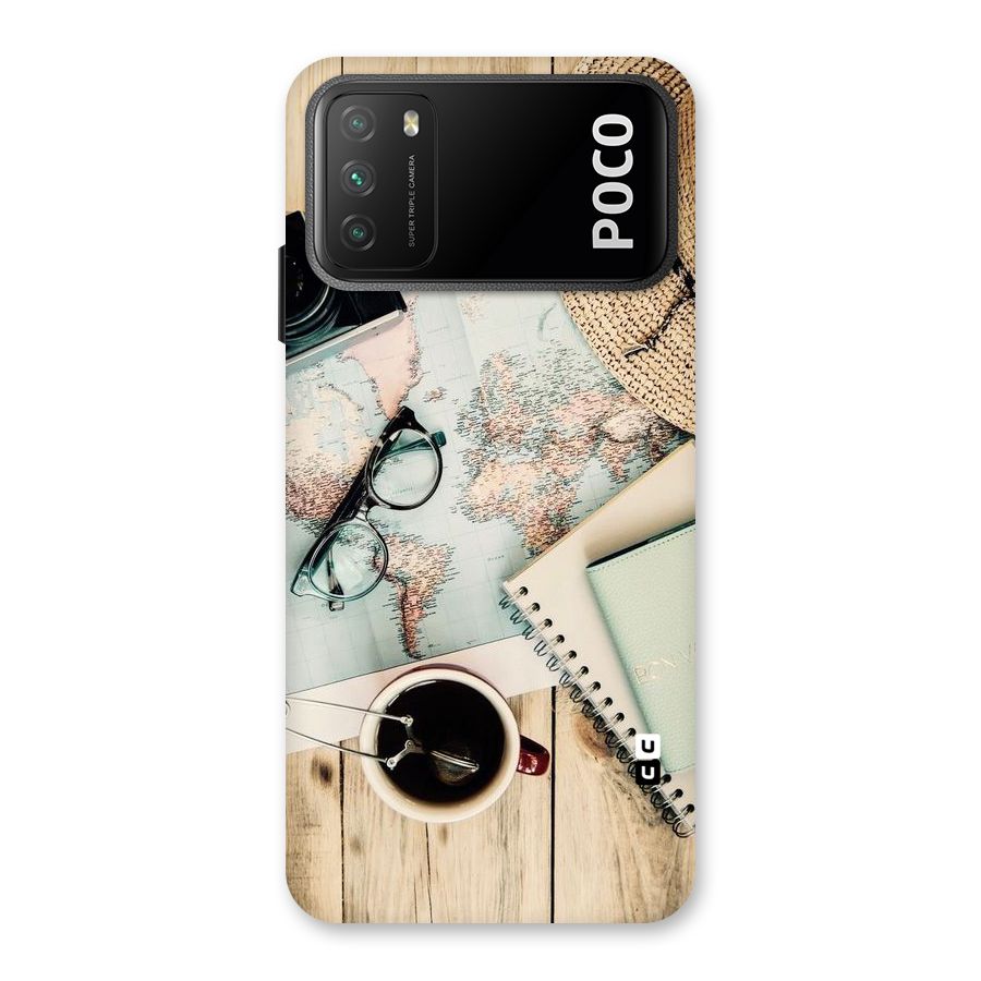 Camera Notebook Back Case for Poco M3