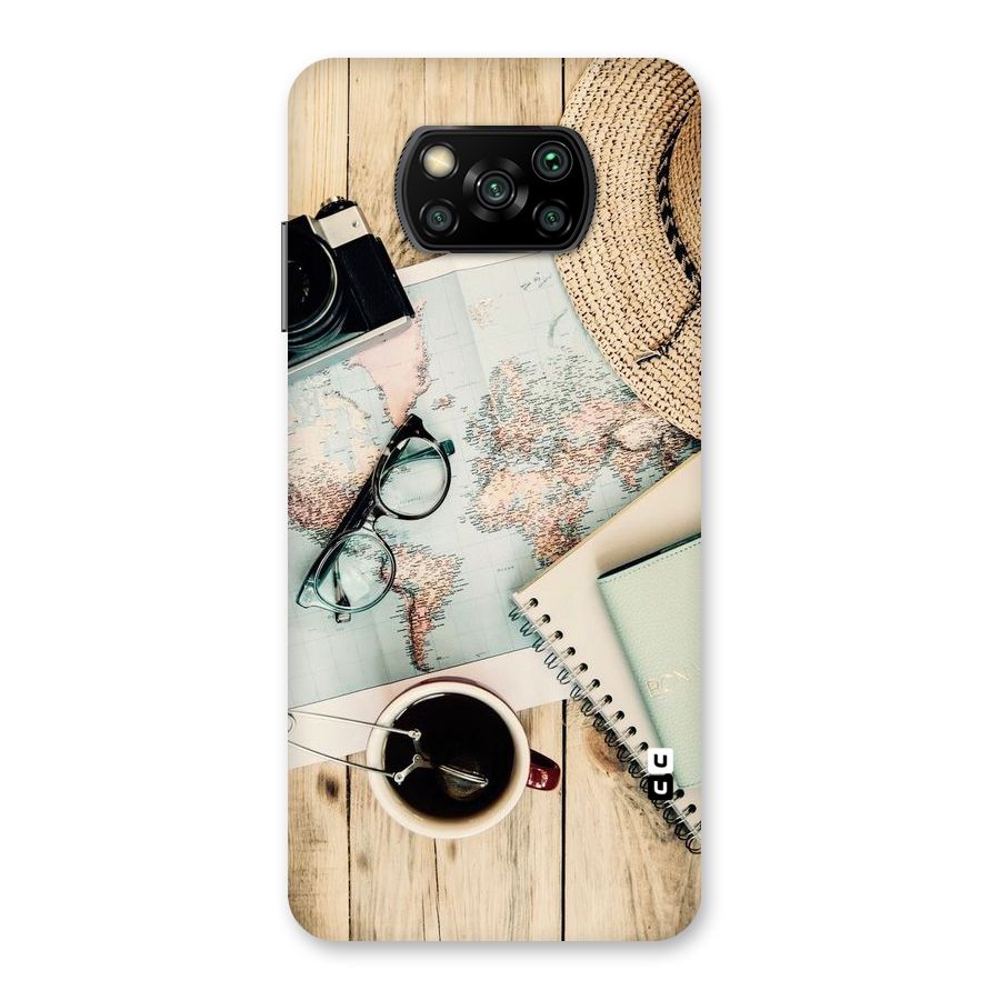 Camera Notebook Back Case for Poco X3