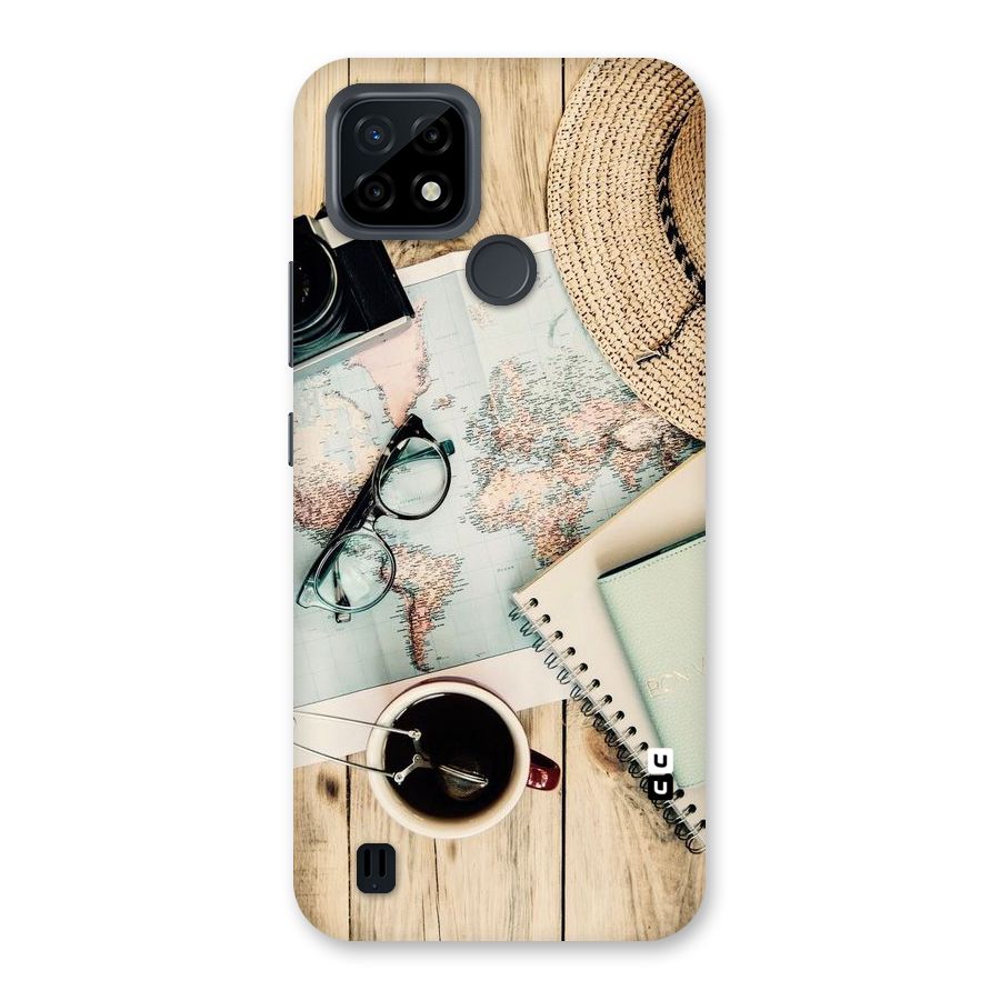 Camera Notebook Back Case for Realme C21