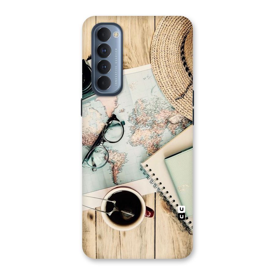 Camera Notebook Back Case for Reno4 Pro