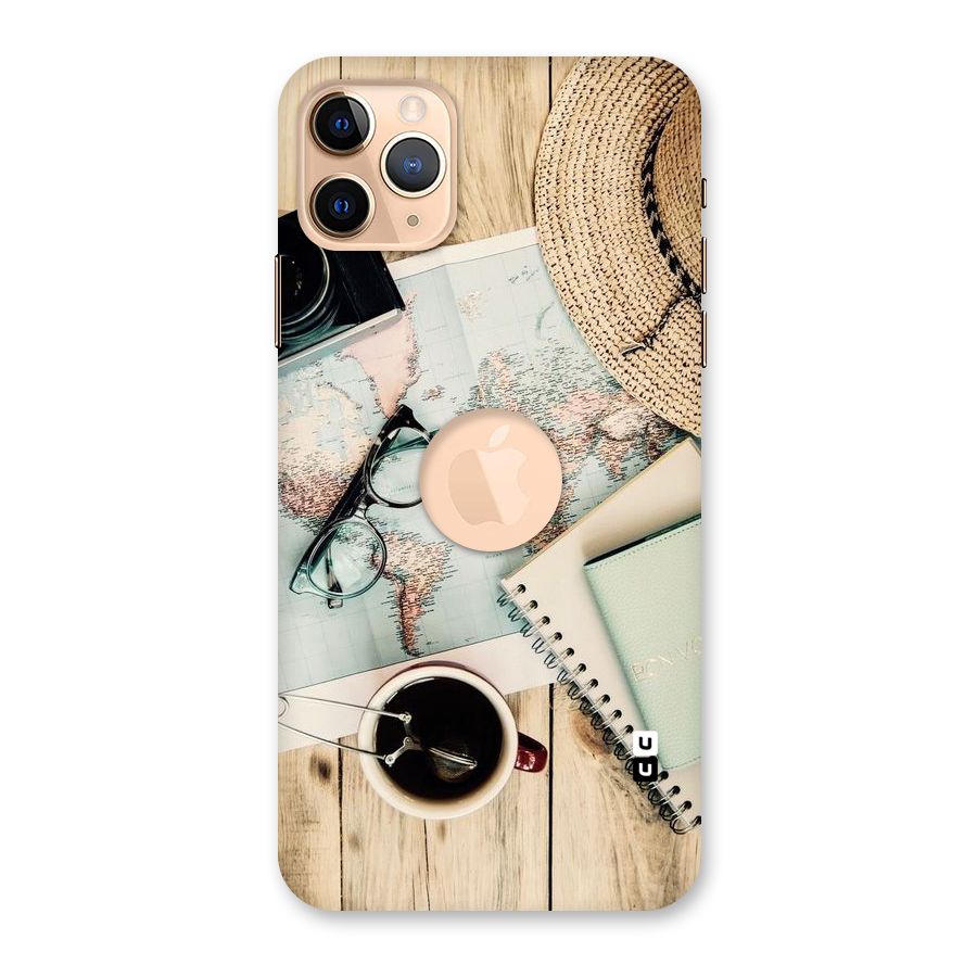 Camera Notebook Back Case for iPhone 11 Pro Max Logo Cut