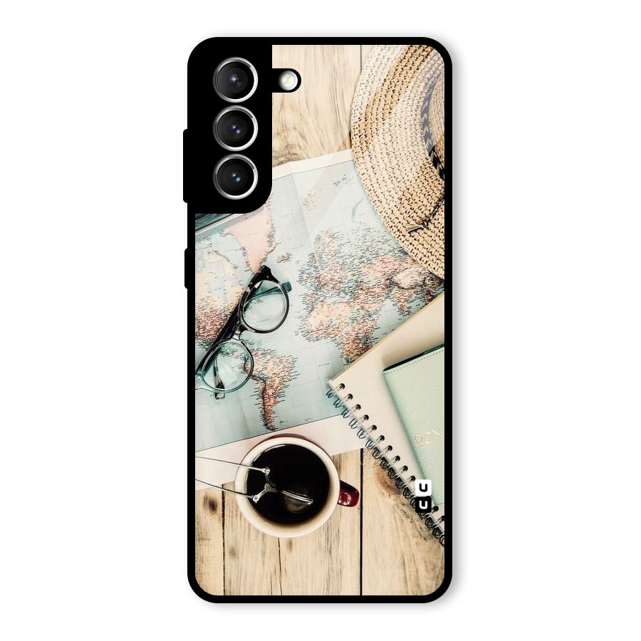 Camera Notebook Glass Back Case for Galaxy S21 5G