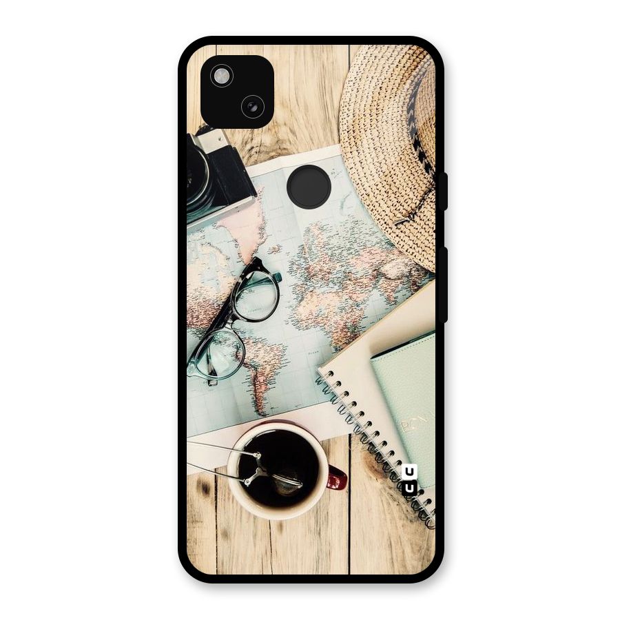 Camera Notebook Glass Back Case for Google Pixel 4a