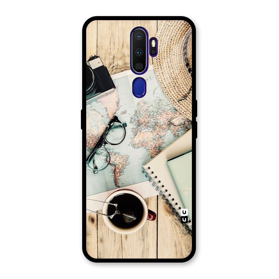 Camera Notebook Glass Back Case for Oppo A9 (2020)