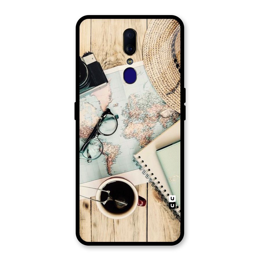 Camera Notebook Glass Back Case for Oppo F11