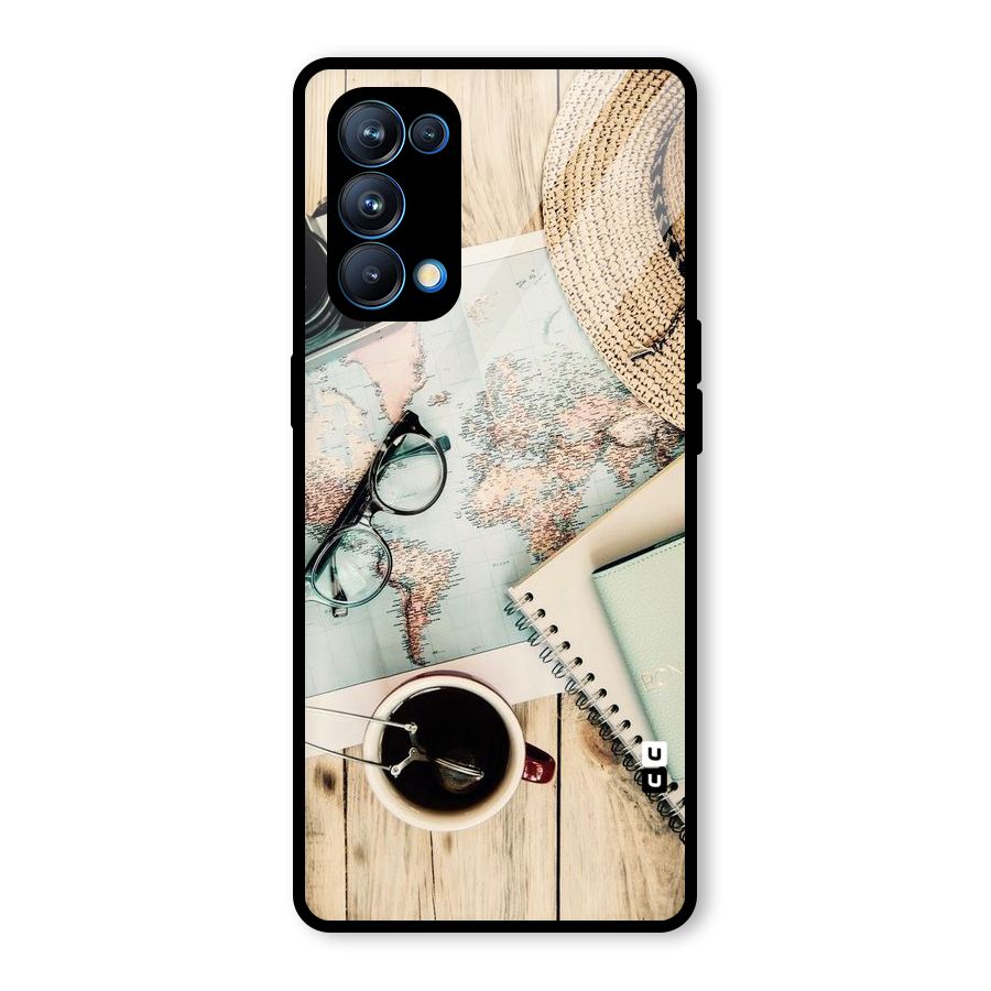 Camera Notebook Glass Back Case for Oppo Reno5 Pro 5G