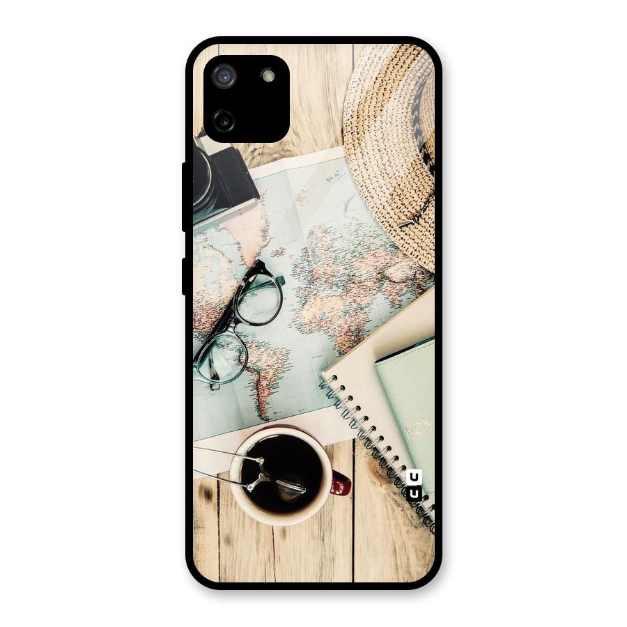 Camera Notebook Glass Back Case for Realme C11