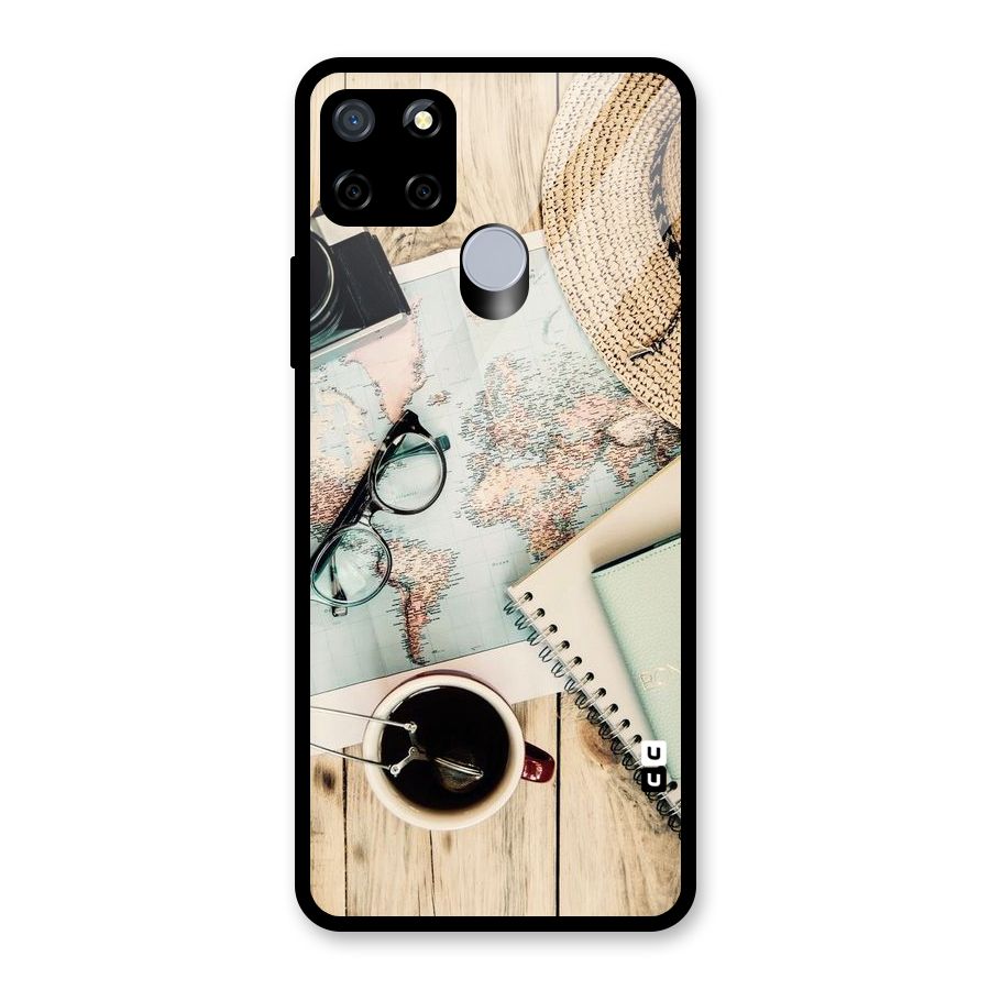 Camera Notebook Glass Back Case for Realme Narzo 30A