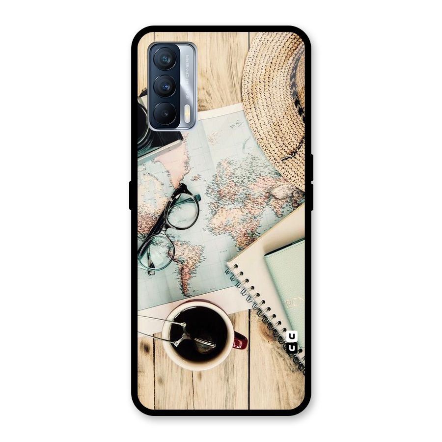 Camera Notebook Glass Back Case for Realme X7
