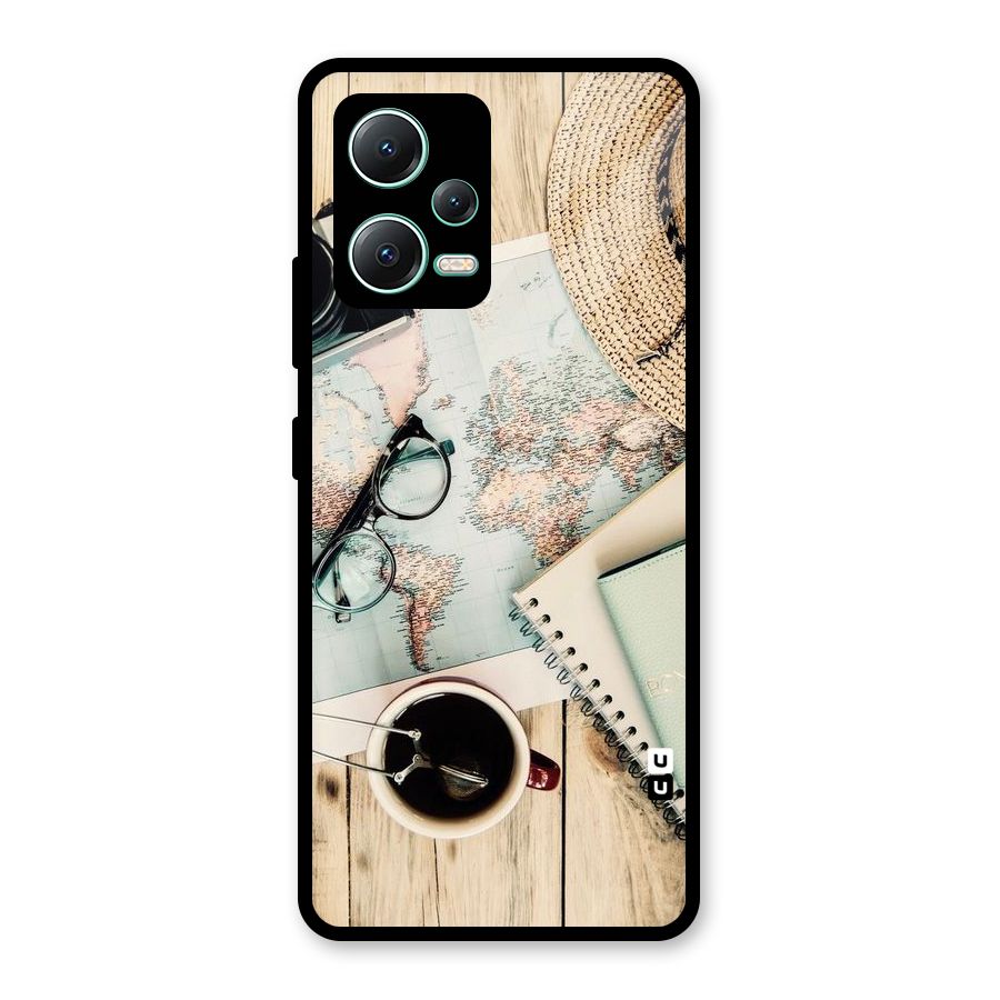 Camera Notebook Glass Back Case for Redmi Note 12 5G