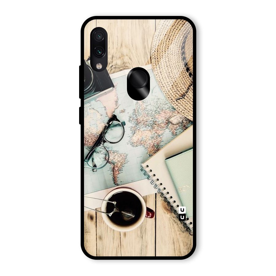 Camera Notebook Glass Back Case for Redmi Note 7