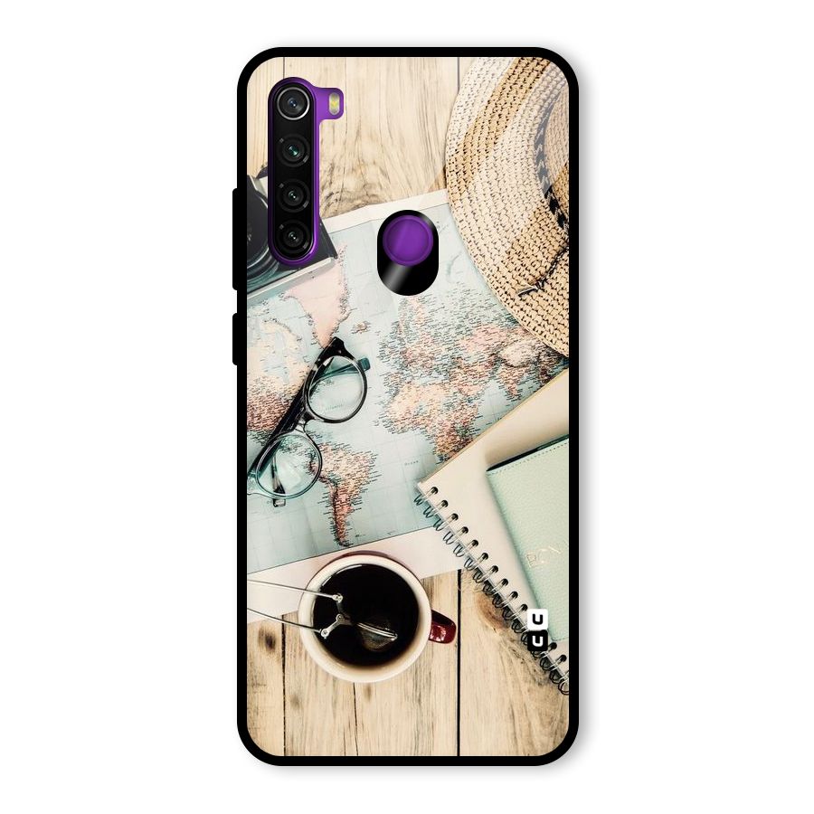 Camera Notebook Glass Back Case for Redmi Note 8