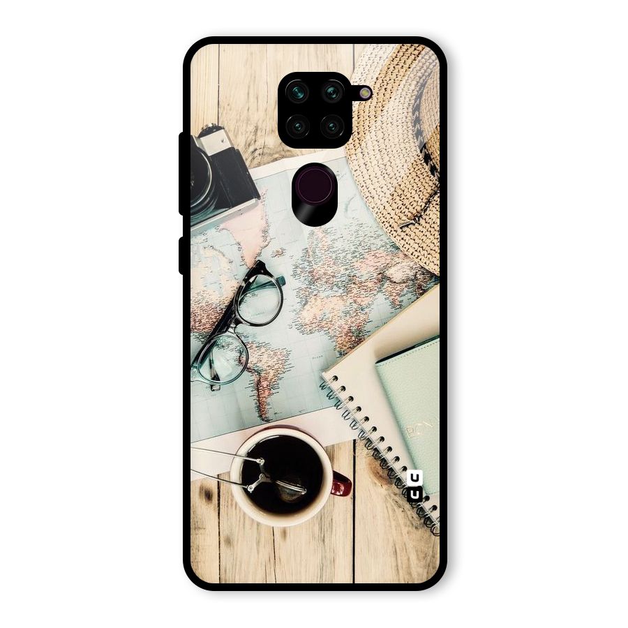 Camera Notebook Glass Back Case for Redmi Note 9