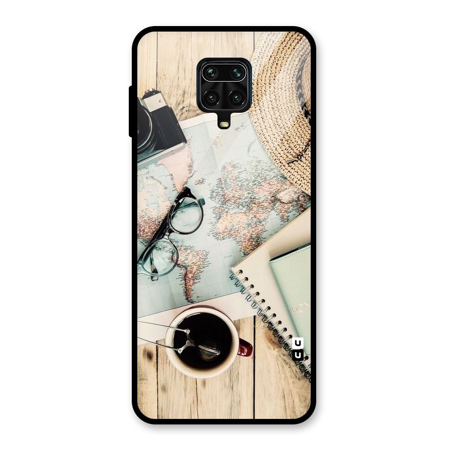 Camera Notebook Glass Back Case for Redmi Note 9 Pro