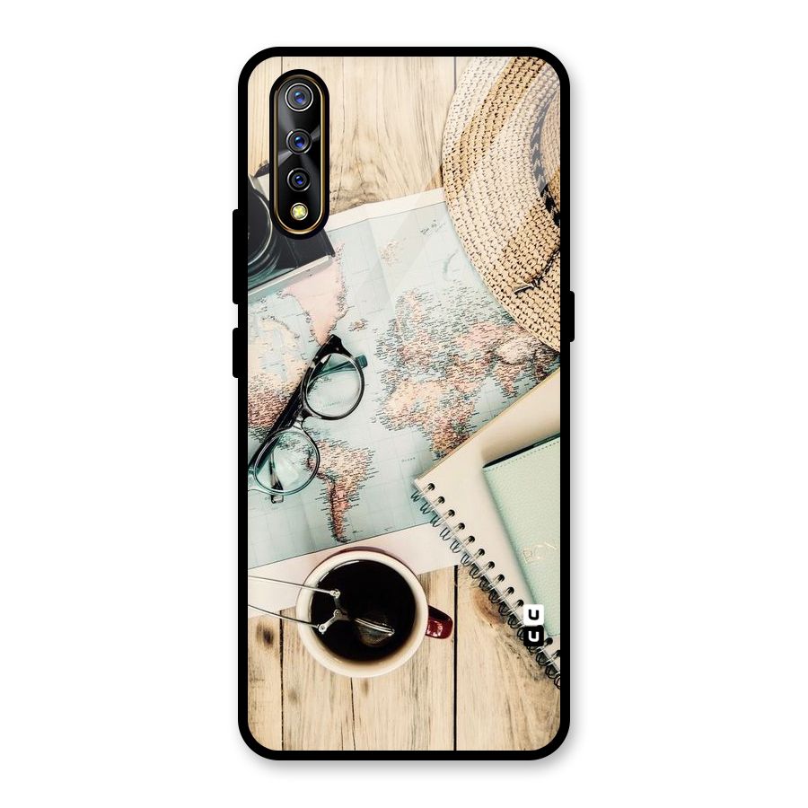 Camera Notebook Glass Back Case for Vivo S1