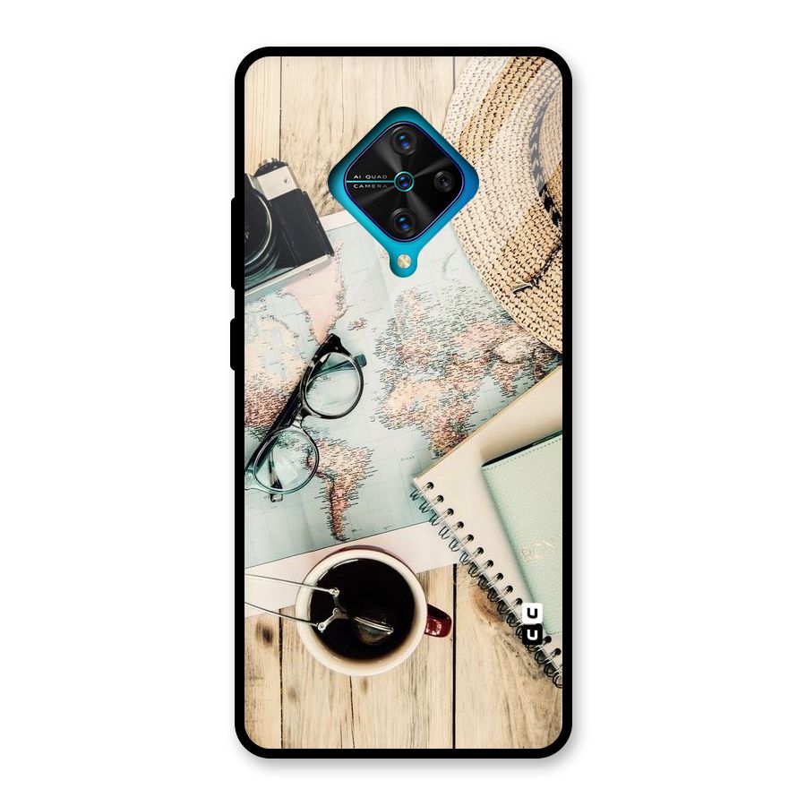 Camera Notebook Glass Back Case for Vivo S1 Pro