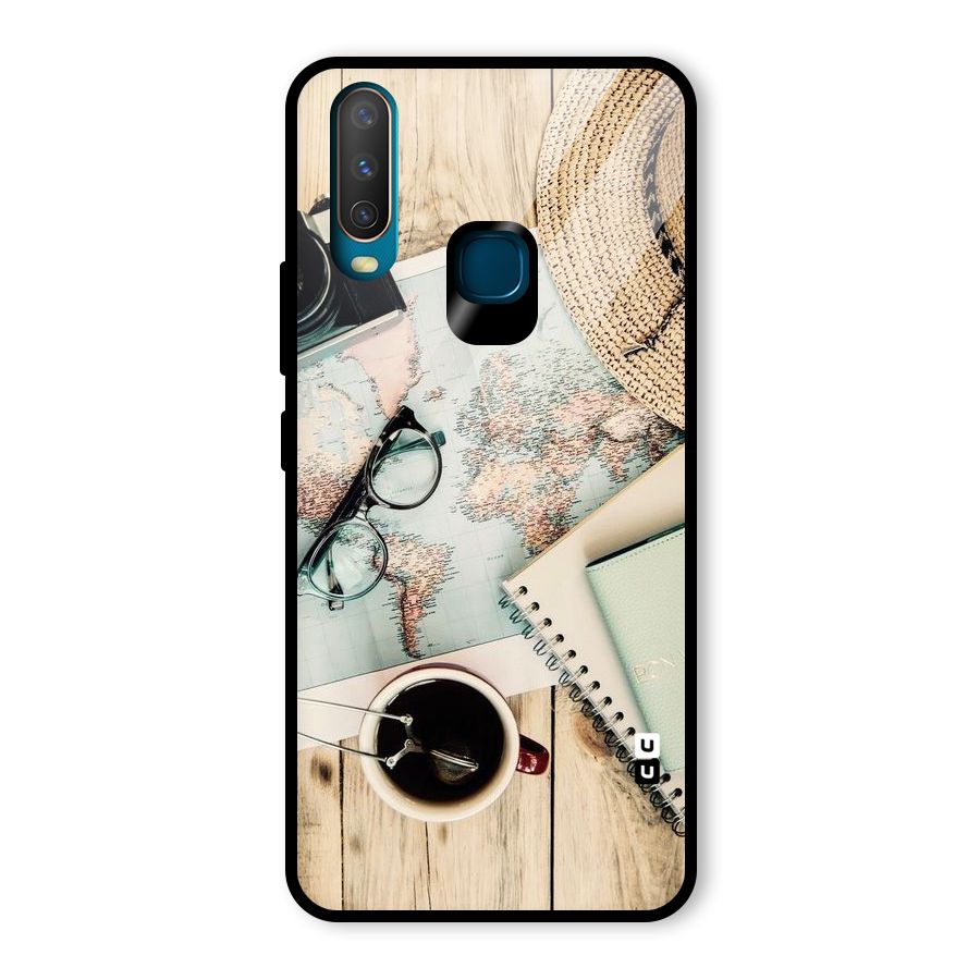 Camera Notebook Glass Back Case for Vivo U10