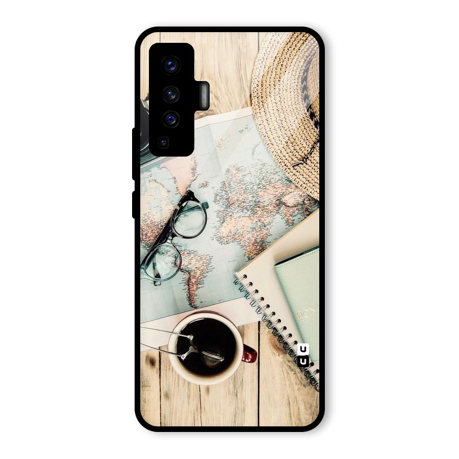 Camera Notebook Glass Back Case for Vivo X50