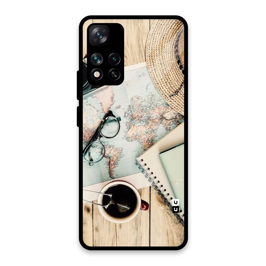 Camera Notebook Glass Back Case for Xiaomi 11i HyperCharge 5G