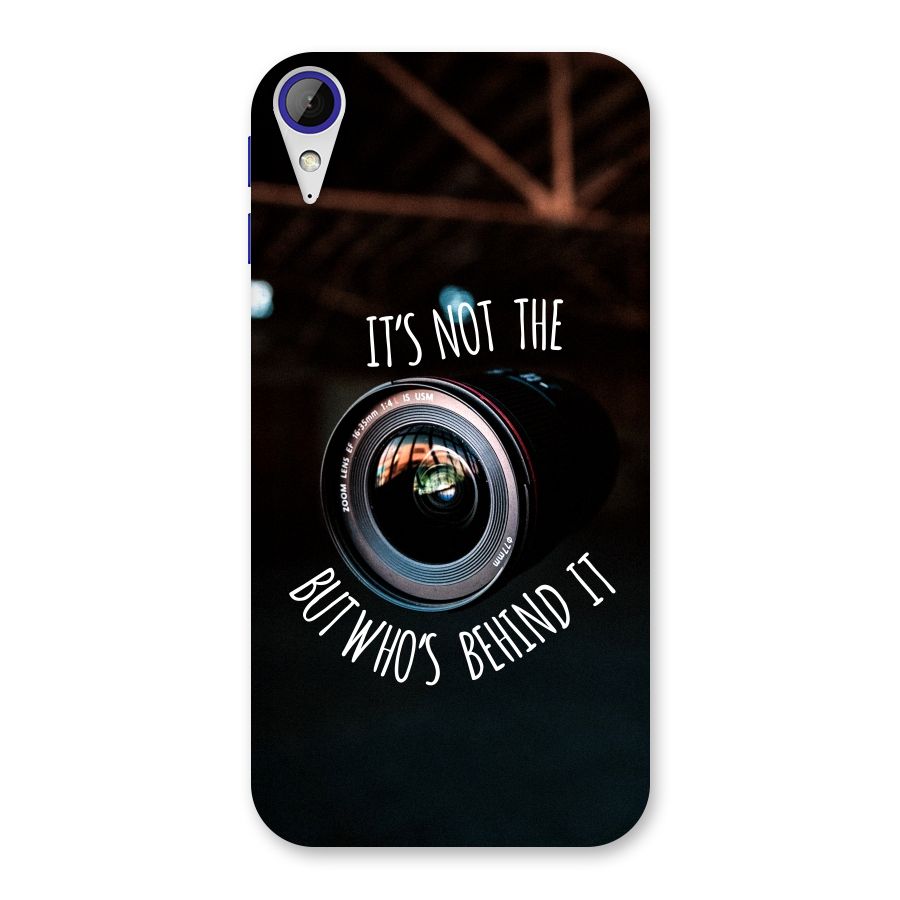 Camera Quote Back Case for Desire 830