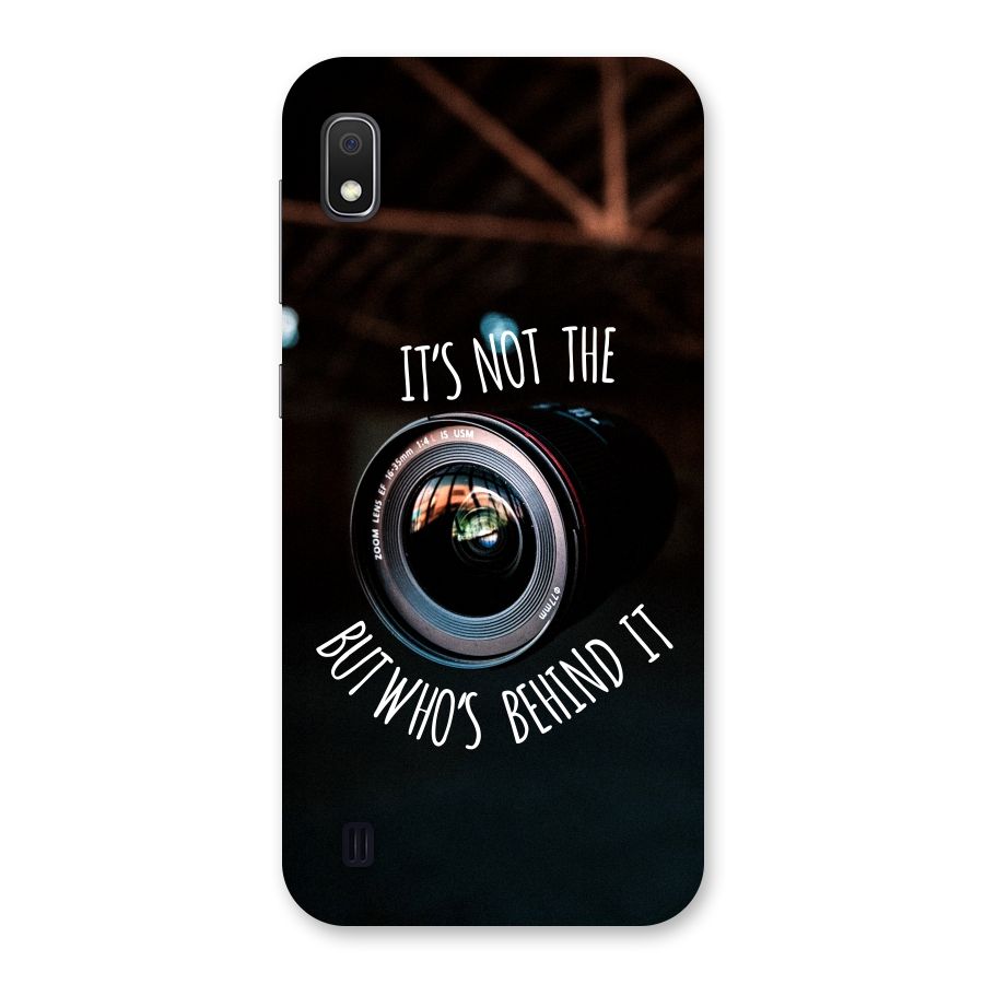 Camera Quote Back Case for Galaxy A10