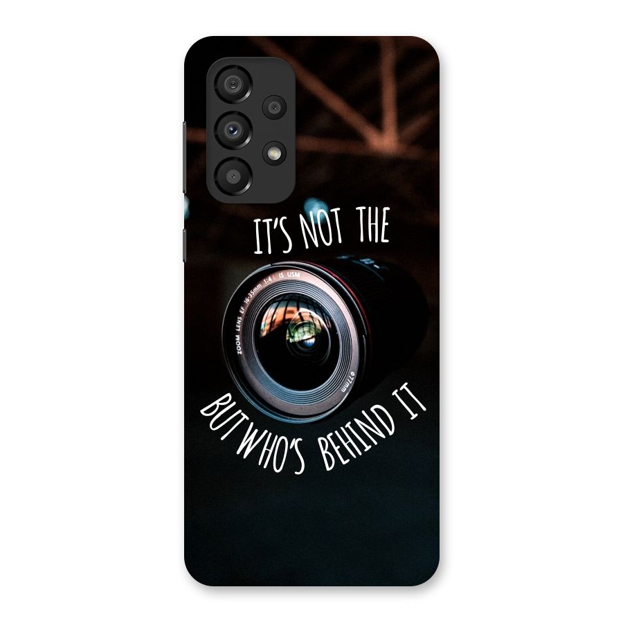 Camera Quote Back Case for Galaxy A33 5G