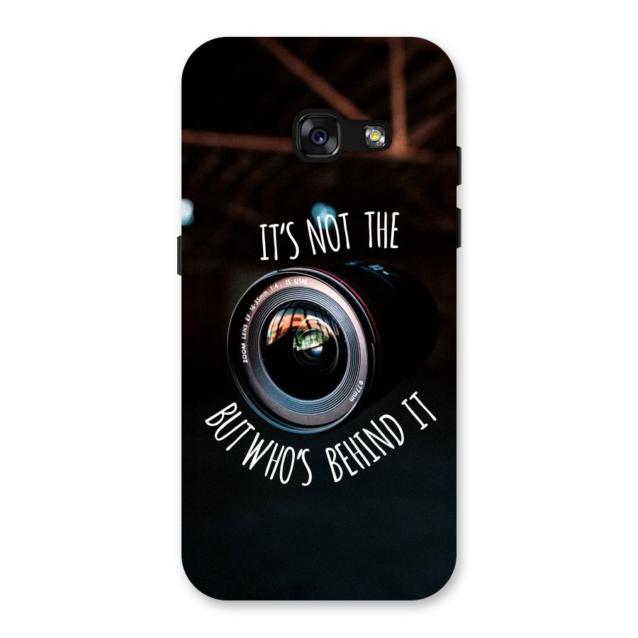Camera Quote Back Case for Galaxy A3 (2017)