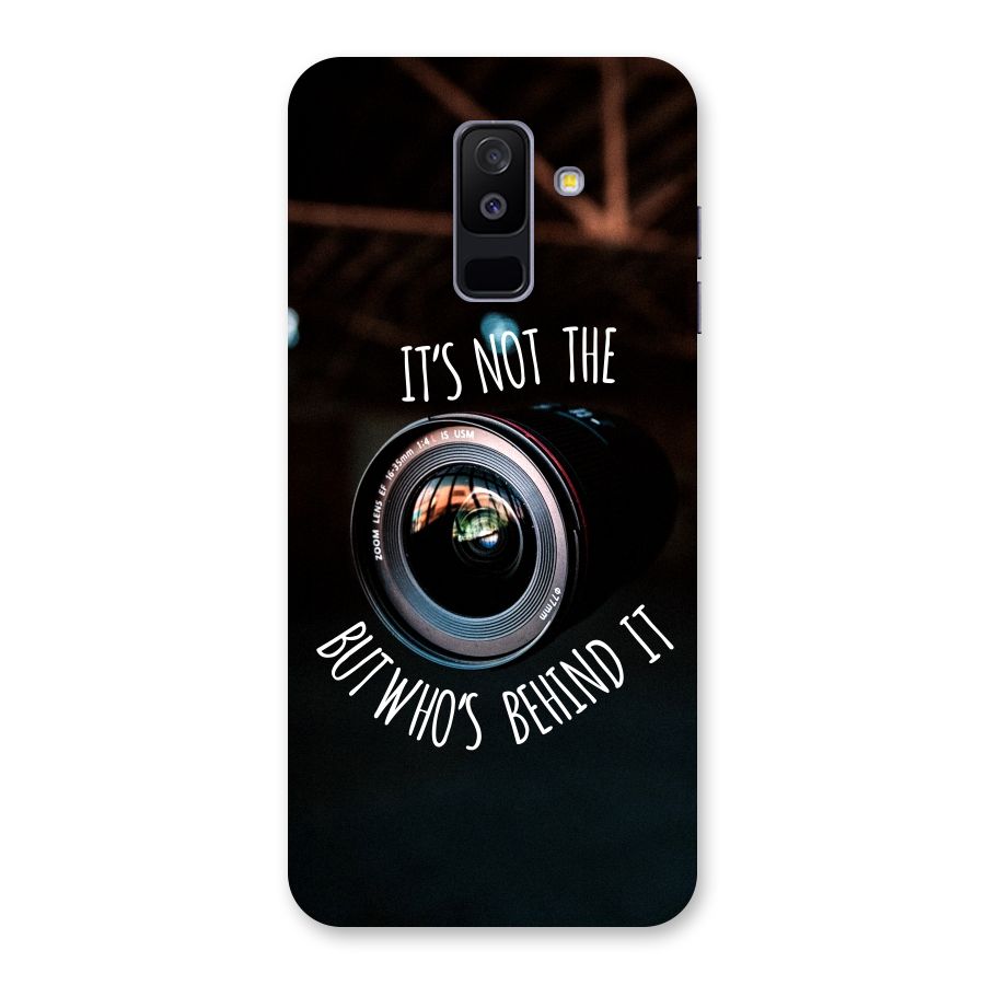 Camera Quote Back Case for Galaxy A6 Plus