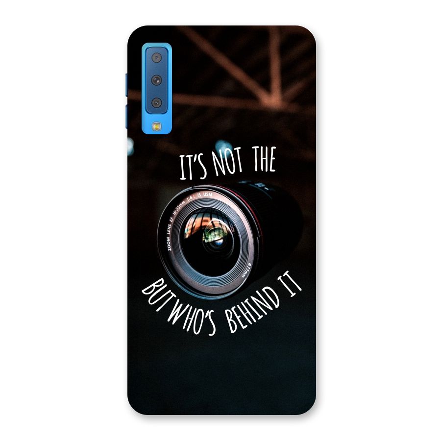 Camera Quote Back Case for Galaxy A7 (2018)