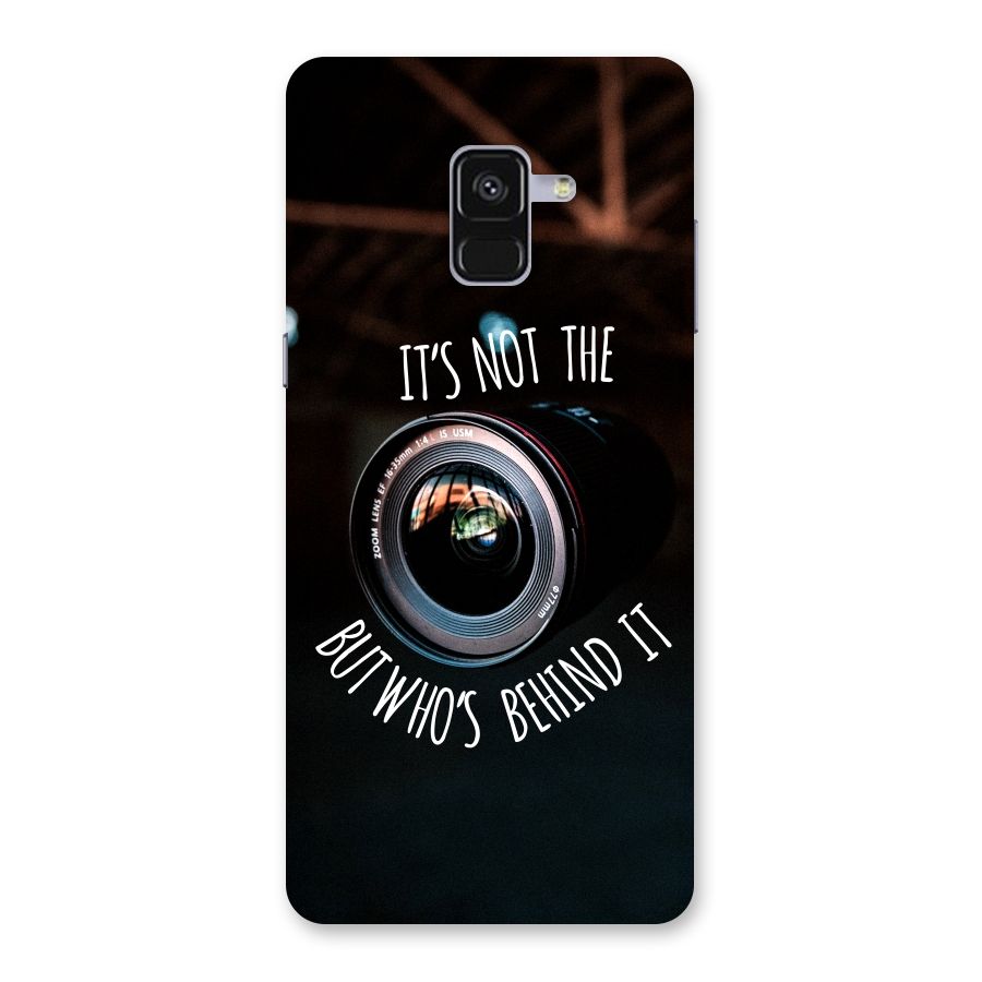 Camera Quote Back Case for Galaxy A8 Plus