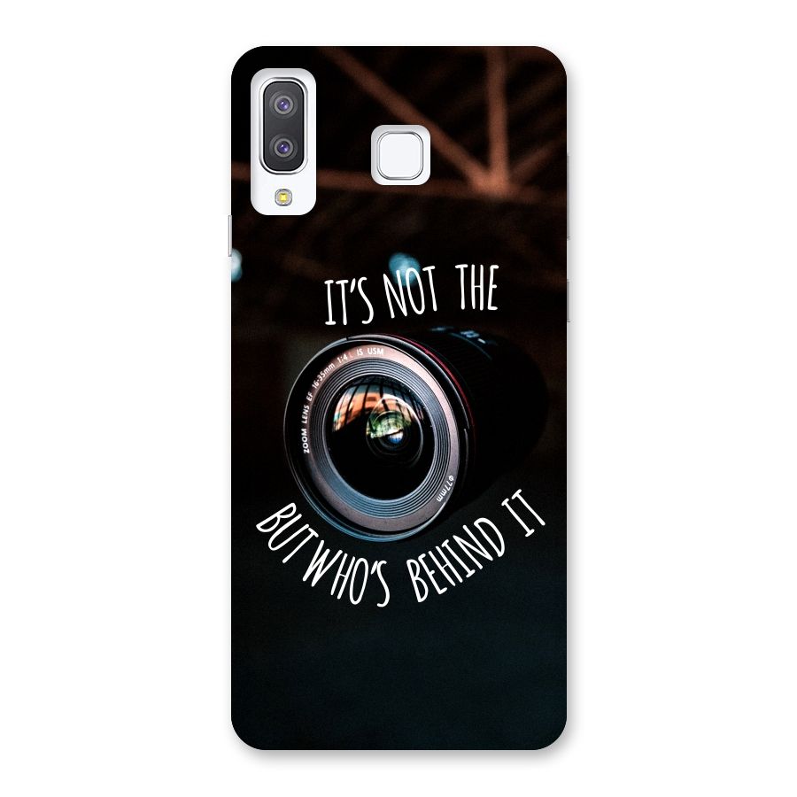 Camera Quote Back Case for Galaxy A8 Star