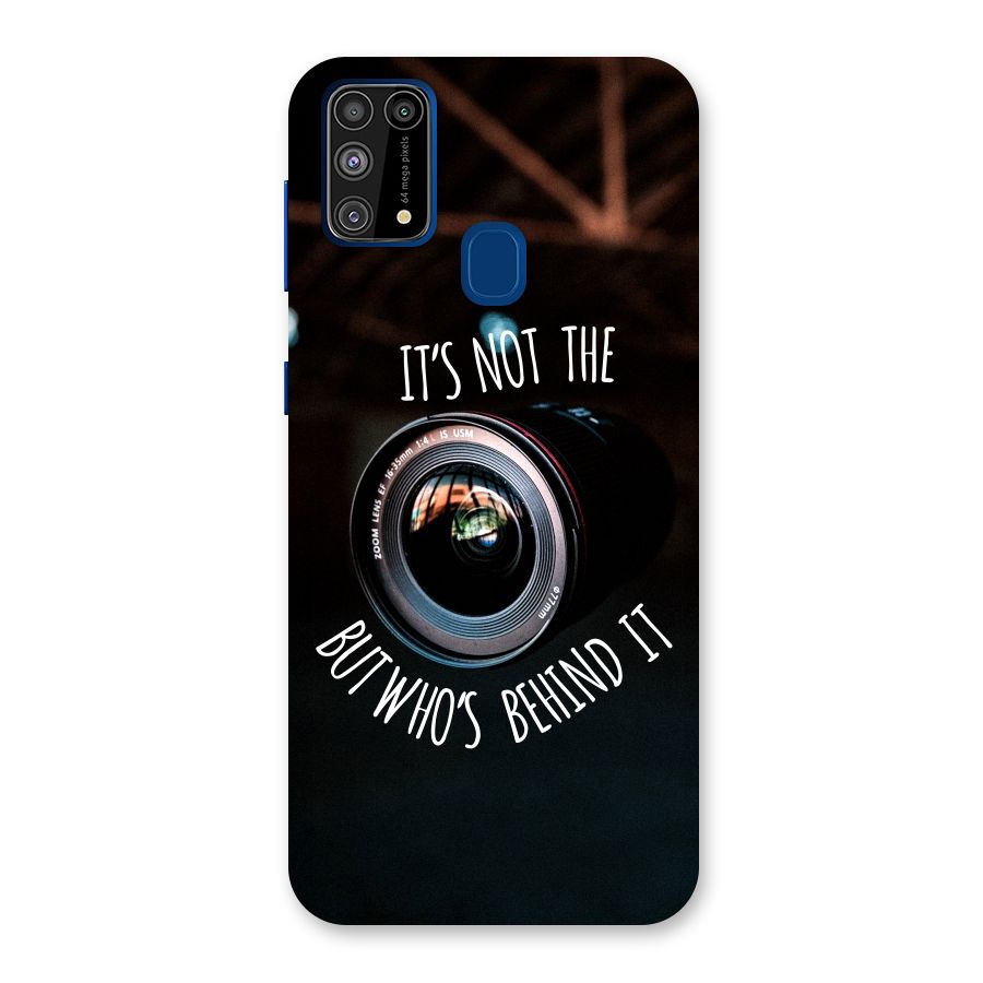 Camera Quote Back Case for Galaxy F41