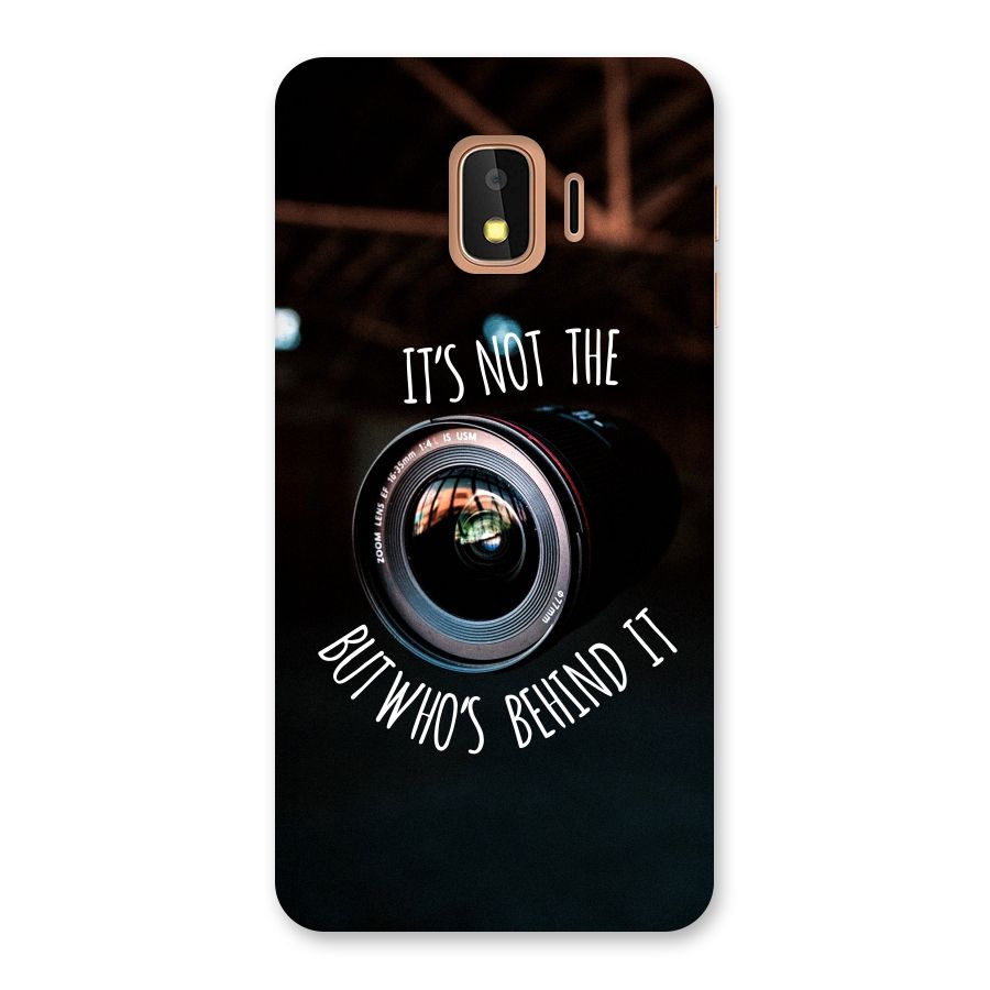 Camera Quote Back Case for Galaxy J2 Core