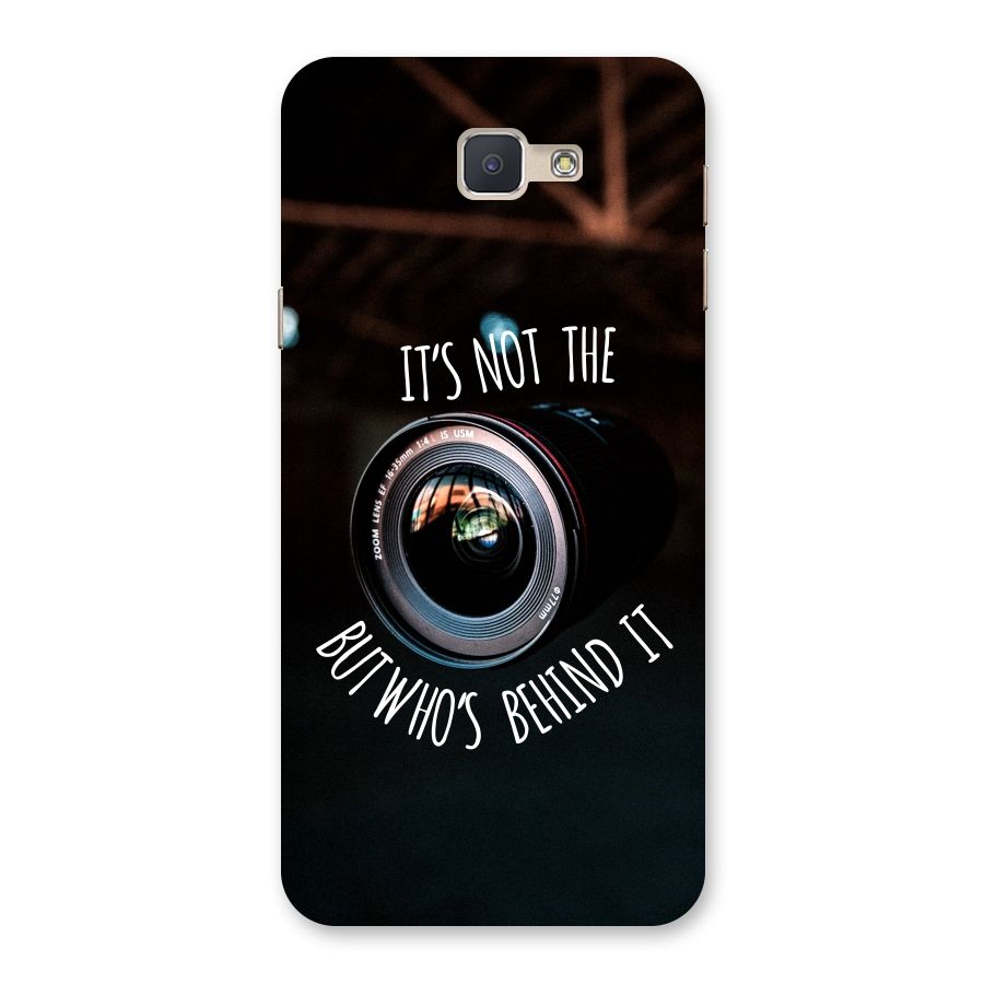 Camera Quote Back Case for Galaxy J5 Prime