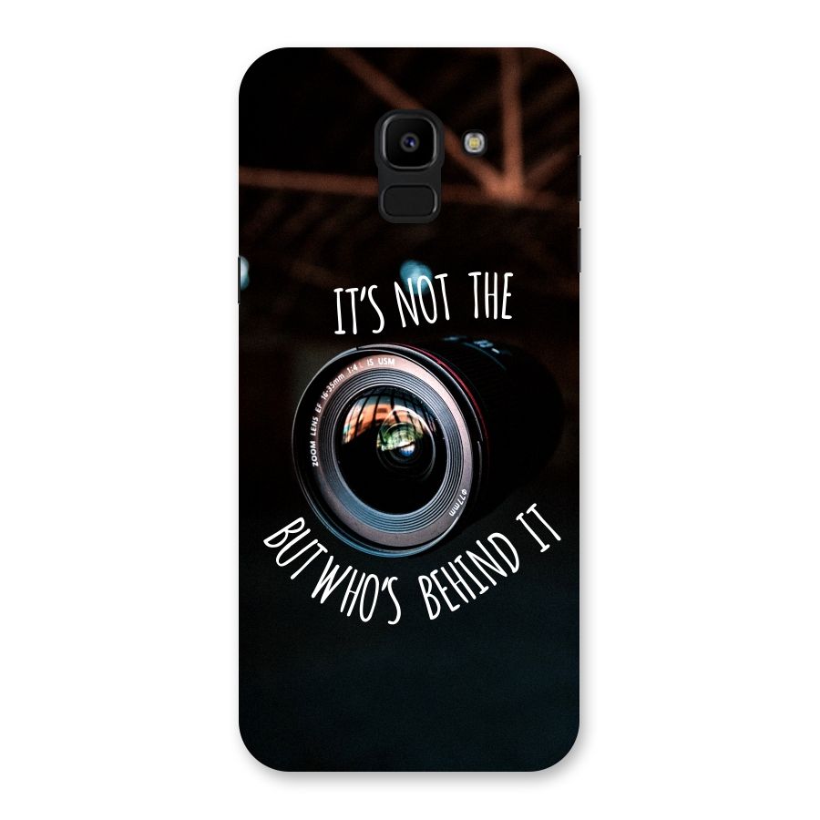 Camera Quote Back Case for Galaxy J6