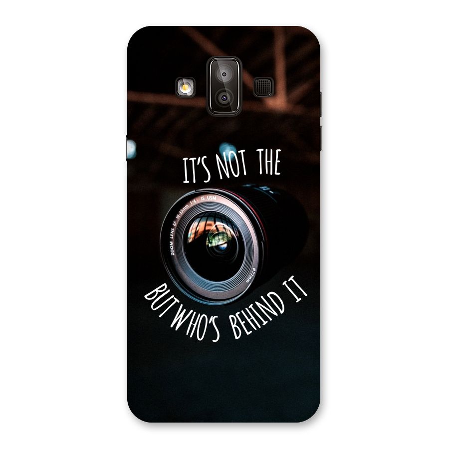Camera Quote Back Case for Galaxy J7 Duo
