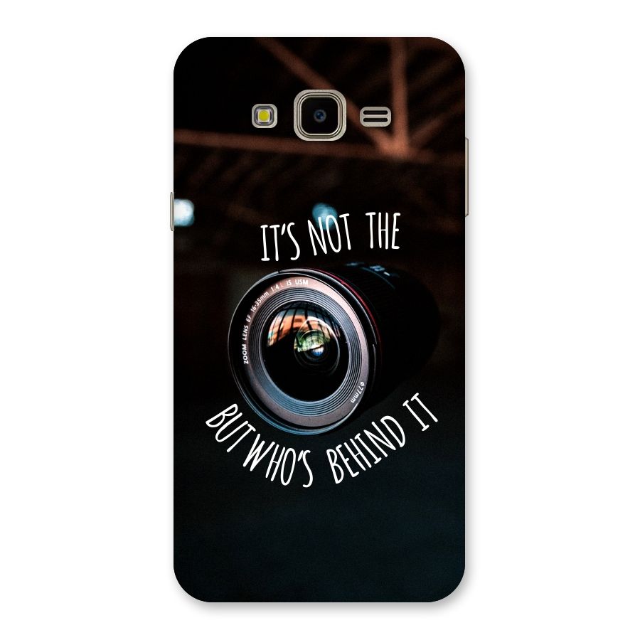 Camera Quote Back Case for Galaxy J7 Nxt